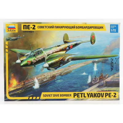 ZVEZDA PATLYAKOV PE-2 SOVIET AIRPLANE 1939 1/72