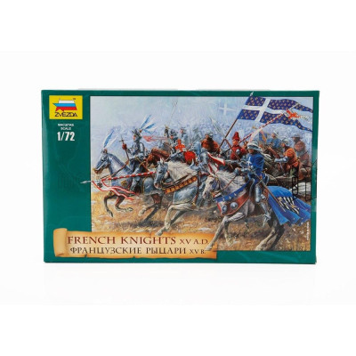 ZVEZDA ACCESSORIES FRENCH KNIGHTS MILITARY FIGURES 1/72