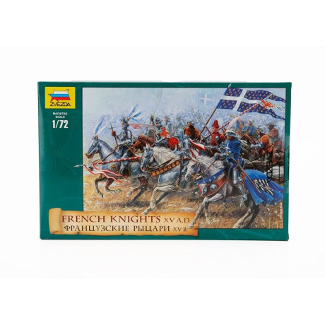 ZVEZDA ACCESSORIES FRENCH KNIGHTS MILITARY FIGURES 1/72