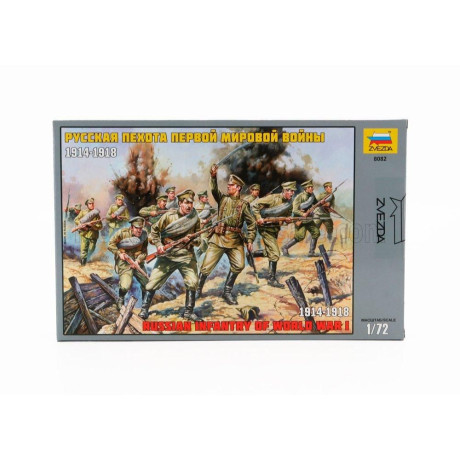ZVEZDA ACCESSORIES RUSSIAN INFANTRY OF WORLD WAR MILITARY FIGURES 1/72
