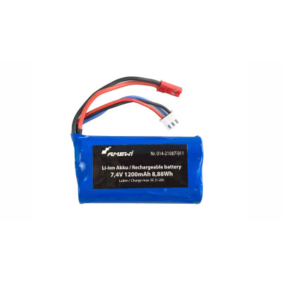 Amewi LiIon batéria 7,4 V 1200 mAh s konektorom BEC