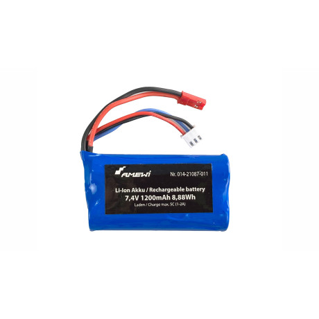 Amewi LiIon batéria 7,4 V 1200 mAh s konektorom BEC