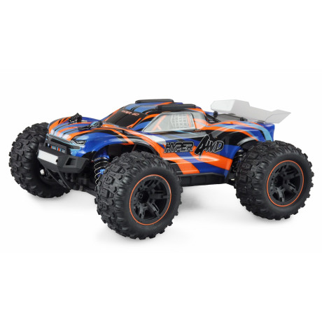 Amewi Hyper GO RC Truggy brushed 4WD 1:16 RTR blue/orange