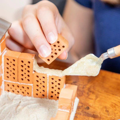 Stavebnice Teifoc Domček Andres 100ks v krabici 3