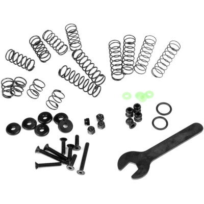 Hliníkové olejové tlumiče Desert Lizard, černé 90mm ( 2 ks )