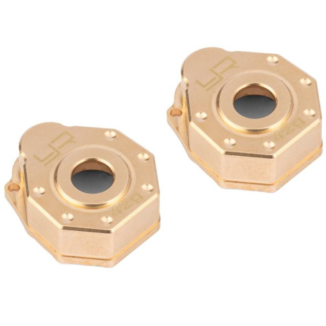 Mosazný přední nebo zadní kryt portálu 42g, 2ks pro TRX-4