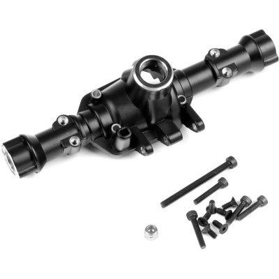 Kovová zadní náprava (titanem potažená) pro Traxxas TRX-4 černá