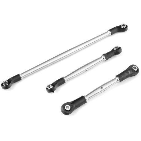 Nerezové linky řízení pro pro Traxxas TRX-4, TRX-6