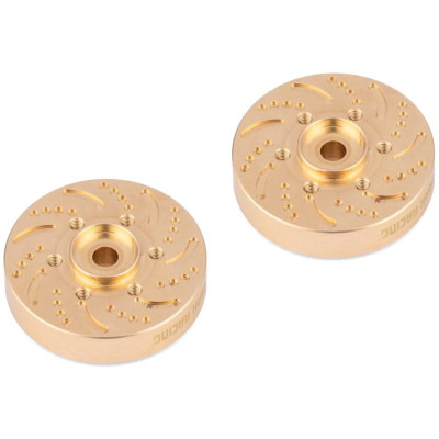 Mosazný 53g náboj kol pro YR 1.9 kola, 2ks