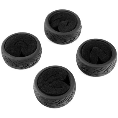 Pneumatiky guma 1/10 silniční, 4ks