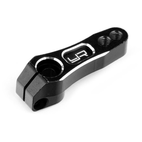 25T Hliníková 7075 páka serva speciální pro Crawler auta, pro SRT, Futaba, Savox - černá