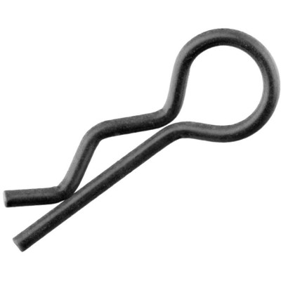 Sponky karoserie 1/10, černé, 10 ks