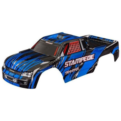 Traxxas karosérie Stampede modrá (bezsponková)