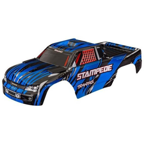 Traxxas karosérie Stampede modrá (bezsponková)
