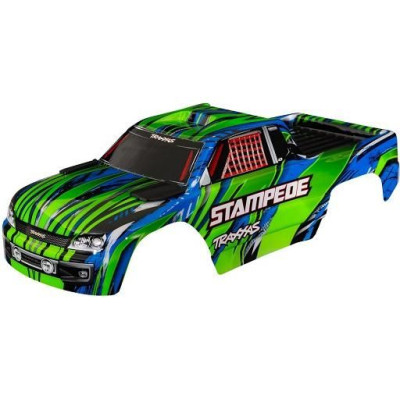 Traxxas karosérie Stampede zelená (bezsponková)