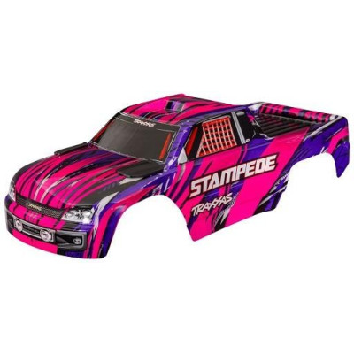 Traxxas karosérie Stampede růžová (bezsponková)