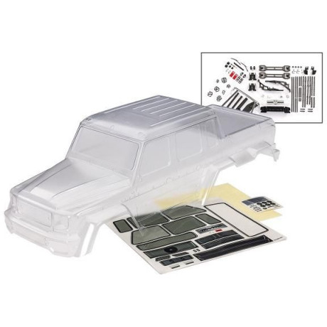 Traxxas karosérie Mercedes-Benz G 63 čirá (bezsponková)