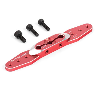 Servo páka dvouramenná M2 2.5" - červená