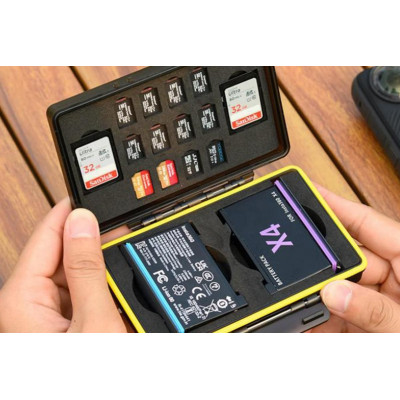 Insta360 X4 / X3 - Krabice na baterie a SD / TF karty