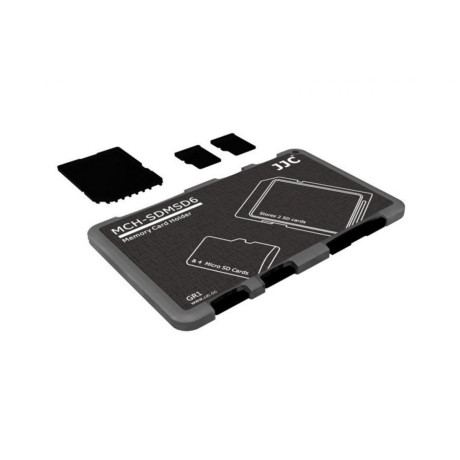 Thin SD / microSD Card Storage Case (2SD + 4TF)