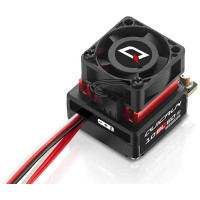 Elektronikus 120A-es QuicRun sorozatú AC szabályozó érzékelős (és érzékelő nélküli) motorokhoz, beépített nagy teljesítményű, 6V-7.4V/4A kapcsolt BEC áramkörrel, túra- és driftautókhoz, 1:10-es RC buggykhoz, valamint 1:12-es és 1:14-es autókhoz tervezve. 2S LiPo tápegység, ideális 3650/540 méretű szenzoros motorokhoz, 8,5 menetnél (8,5T) nagyobb fordulatszámmal.