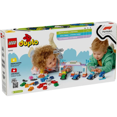 LEGO DUPLO - Závodní auta a řidiči týmu F1®