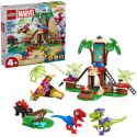 LEGO Marvel - Spidey a jeho úžasní přátelé - Spidey, Gobby a raptoří bitva na základně na stromě