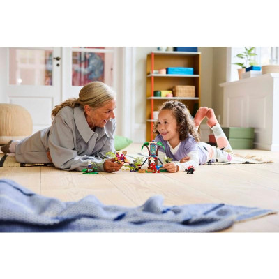 LEGO Marvel - Spidey a jeho úžasní přátelé - Spidey, Gobby a raptoří bitva na základně na stromě