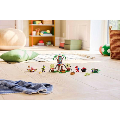 LEGO Marvel - Spidey a jeho úžasní přátelé - Spidey, Gobby a raptoří bitva na základně na stromě