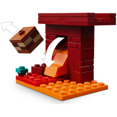 LEGO Minecraft - Lávová bitva v Netheru