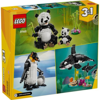 LEGO Creator - Divoká zvířata: Pandí rodinka
