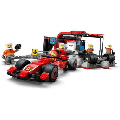 LEGO City - Zastávka v boxech F1® a personál s vozem Ferrari