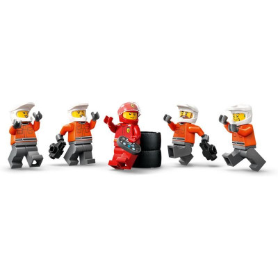 LEGO City - Zastávka v boxech F1® a personál s vozem Ferrari