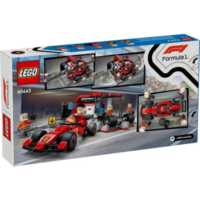 LEGO City - Zastávka v boxech F1® a personál s vozem Ferrari