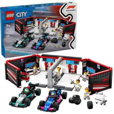 LEGO City - Garáž F1® a vozy Mercedes-AMG a Alpine