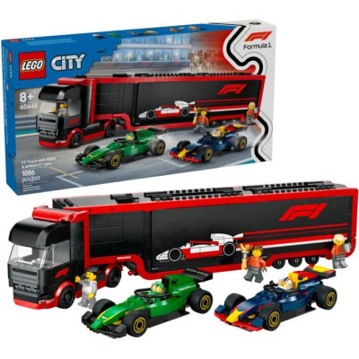 LEGO City - Kamion F1® s vozy F1® RB20 a AMR24
