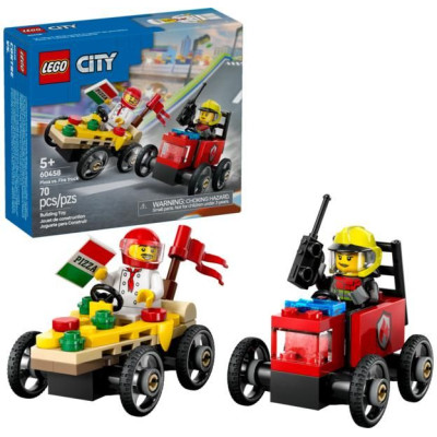 LEGO City - Závodní balíček: Rozvoz pizzy vs. hasičské auto