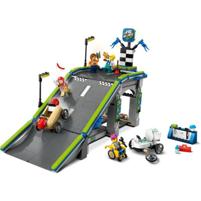 LEGO City - Tvoje pravidla: Závodní dráha s rampami