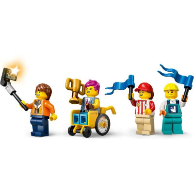 LEGO City - Tvoje pravidla: Závodní dráha s rampami