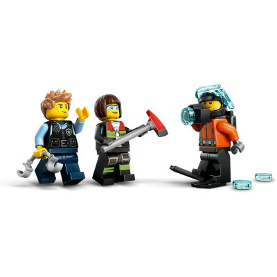 LEGO City - Remix: Helikoptéra, hasičský vůz a ponorka