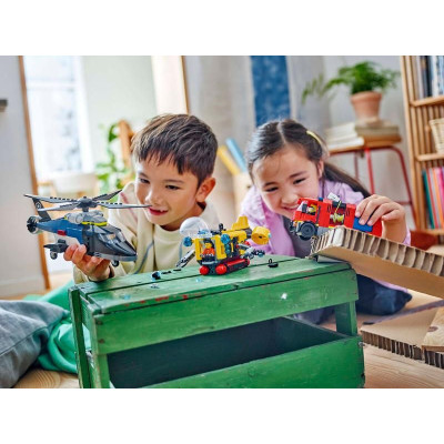 LEGO City - Remix: Helikoptéra, hasičský vůz a ponorka