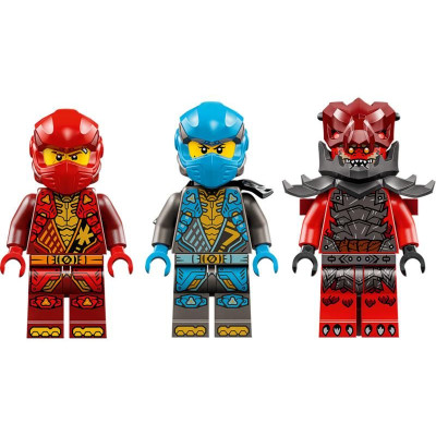 LEGO Ninjago - Kaiův bouřný jezdec a robot