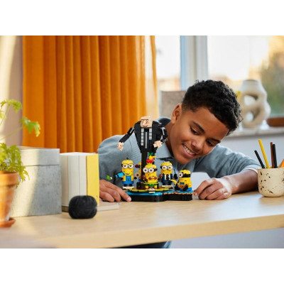 LEGO Já, padouch 4 - Gru a mimoni z kostek