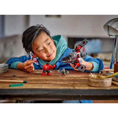 LEGO Marvel - Souboj: Kapitán Amerika vs. Red Hulk