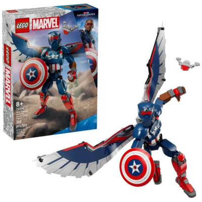 LEGO Marvel - Sestavitelná figurka: Nový Kapitán Amerika
