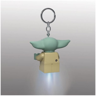 LEGO svítící klíčenka - Star Wars Baby Yoda