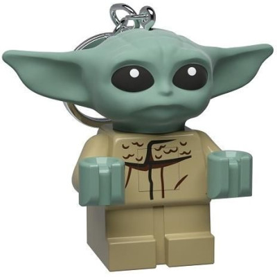 LEGO svítící klíčenka - Star Wars Baby Yoda