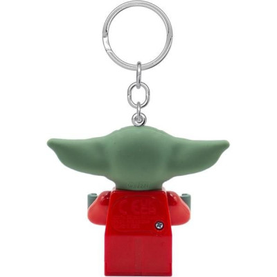LEGO svítící klíčenka - Star Wars Baby Yoda ve svetru