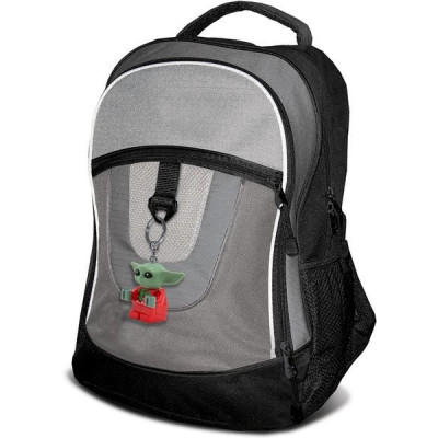 LEGO svítící klíčenka - Star Wars Baby Yoda ve svetru