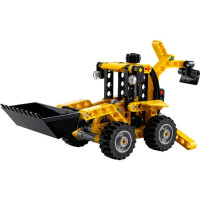 Ez a szórakoztató LEGO® Technic Hátsó rakodó készlet minden fiút, lányt és járműrajongót el fog kápráztatni az építkezésről. A készlet 104 részből áll.